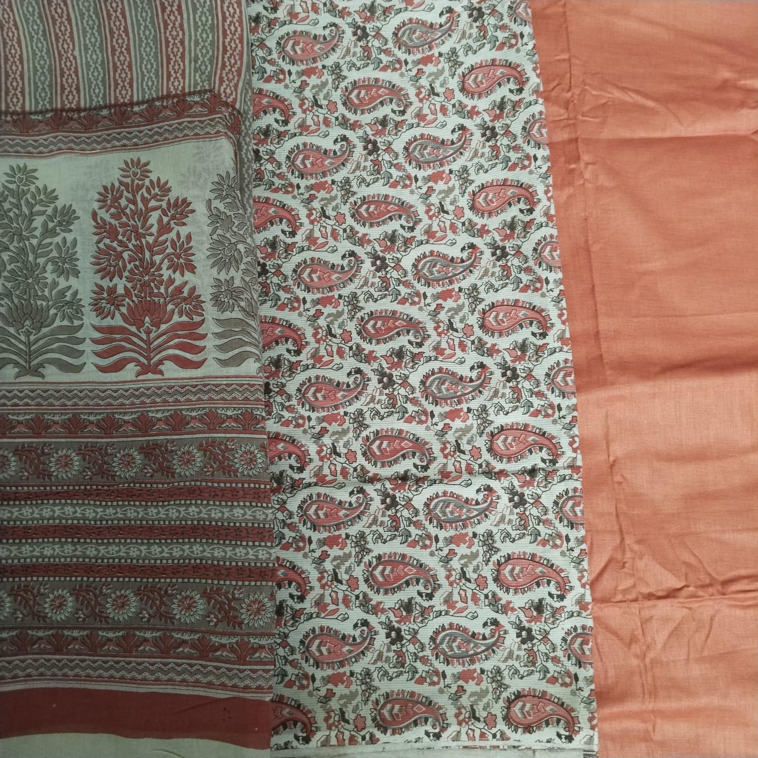 Piyani Kota Cotton Three Piece