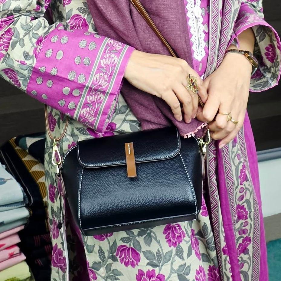 Premium Leather Mini Crossbody Bag