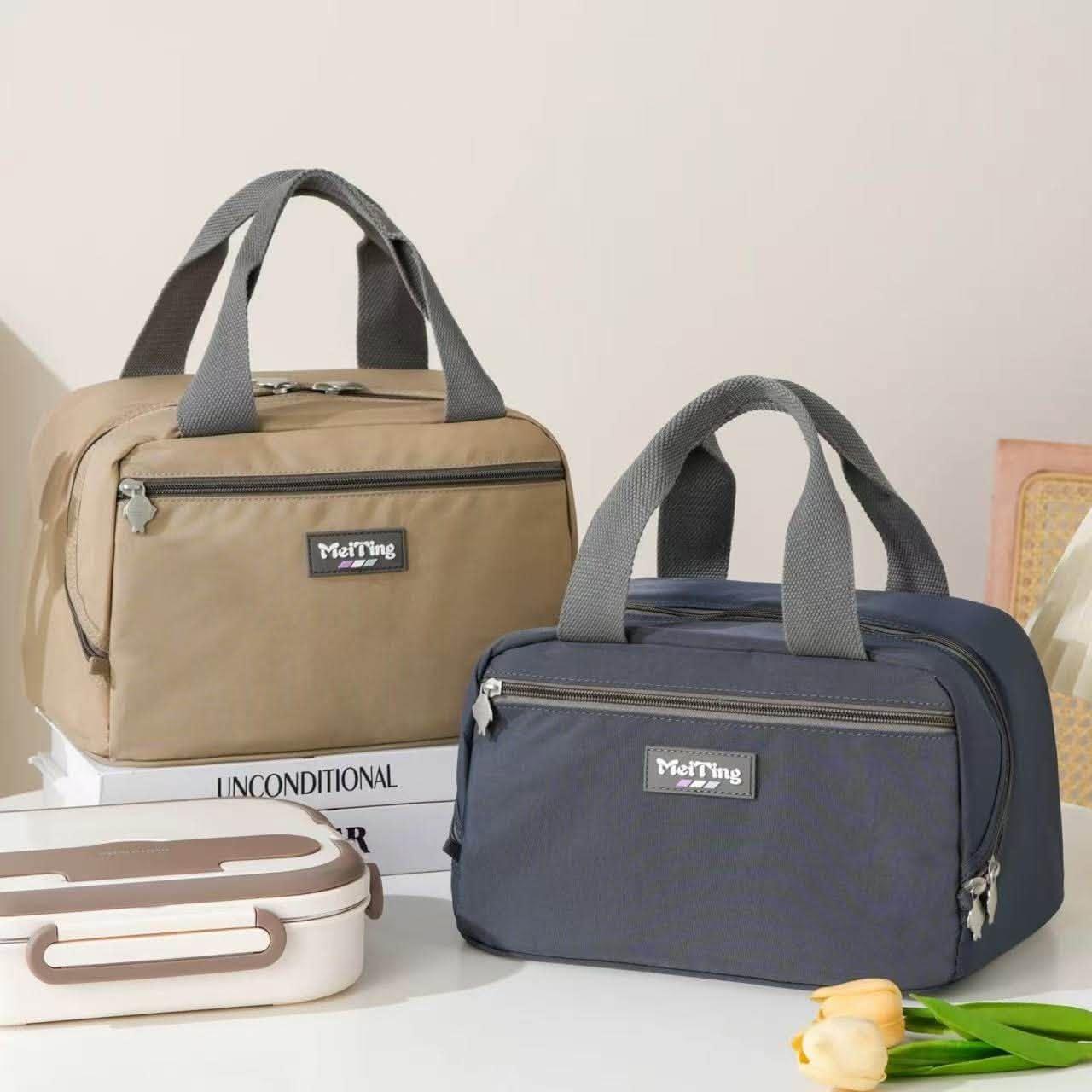 MEITING Premium Fabric Lunch Box Bag