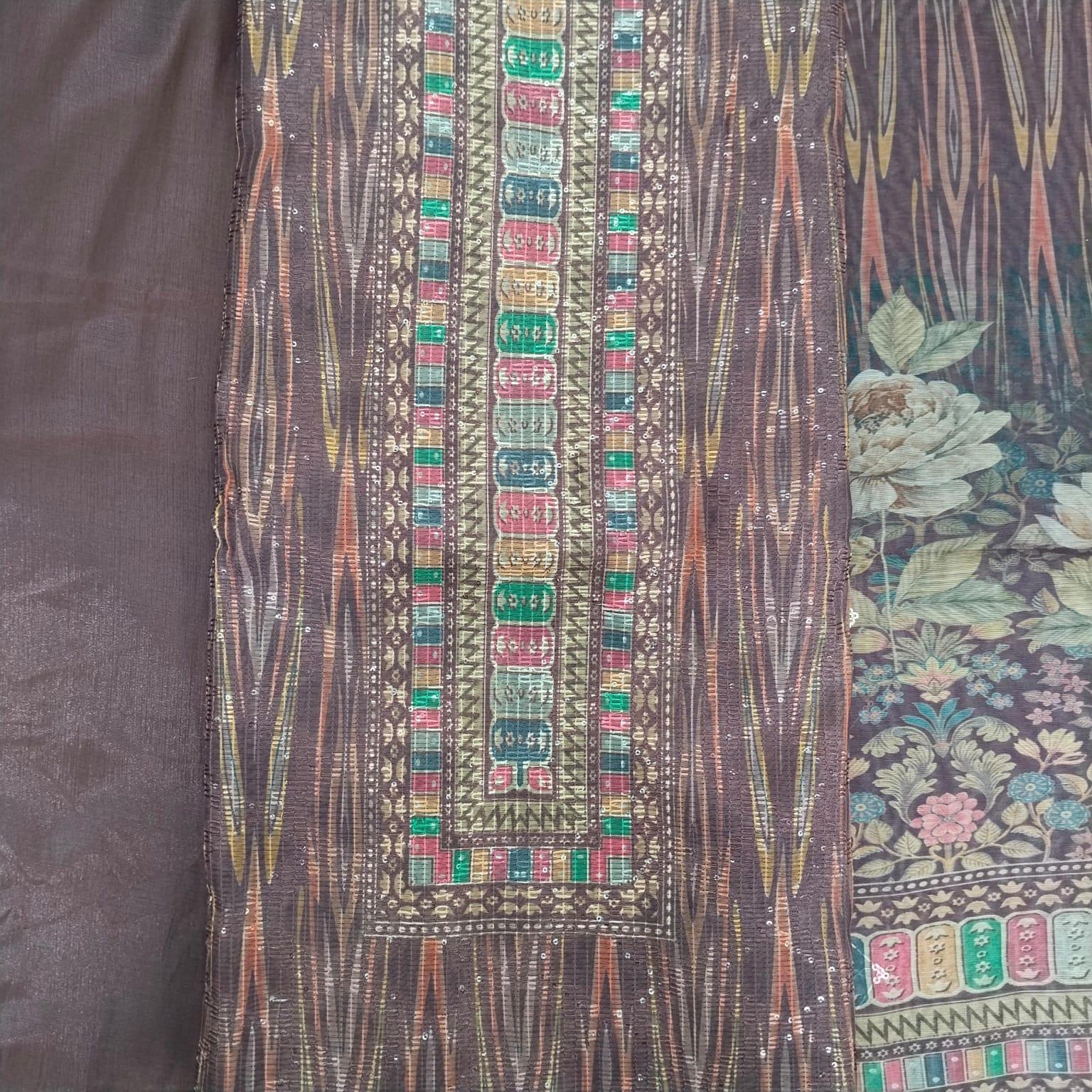 Bombay Silk Three piece(SP:0051)