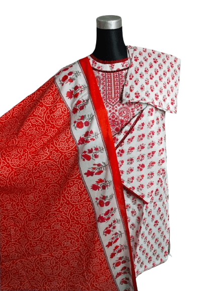 Stitched Cotton Three Piece (SP:0511)