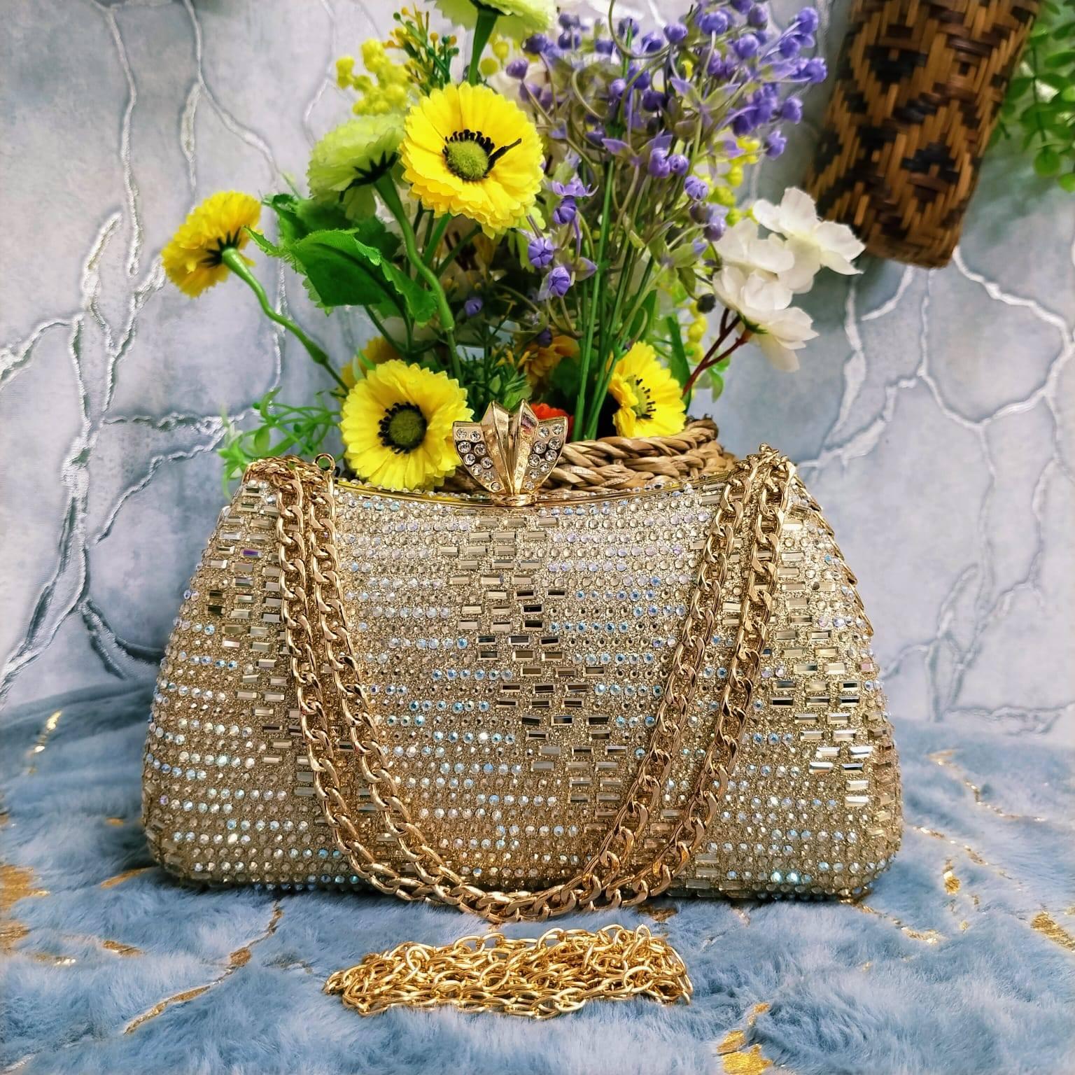 Crystal Crown Party Bag - 8.5" x 5"