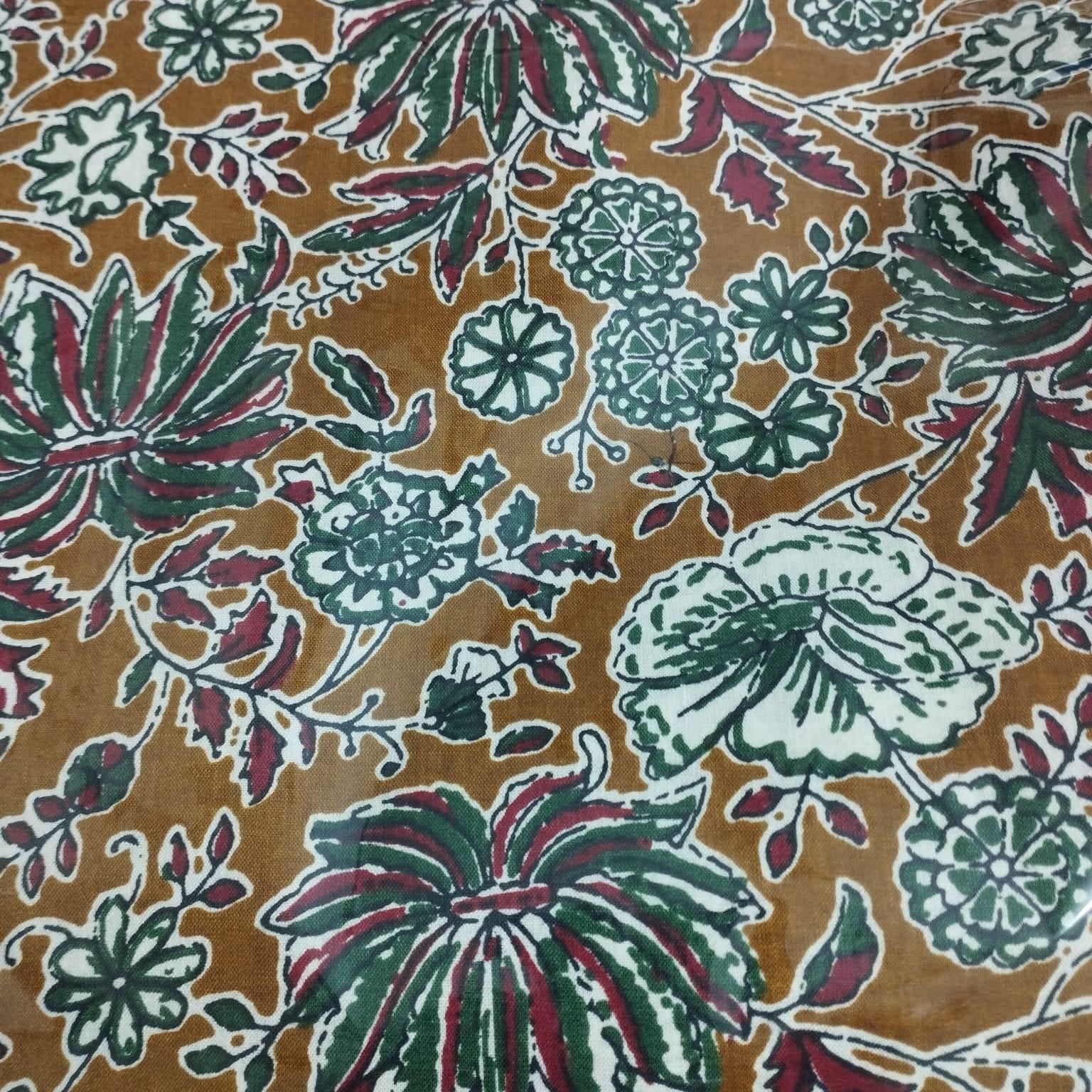 Ajrakh Cotton Three Piece