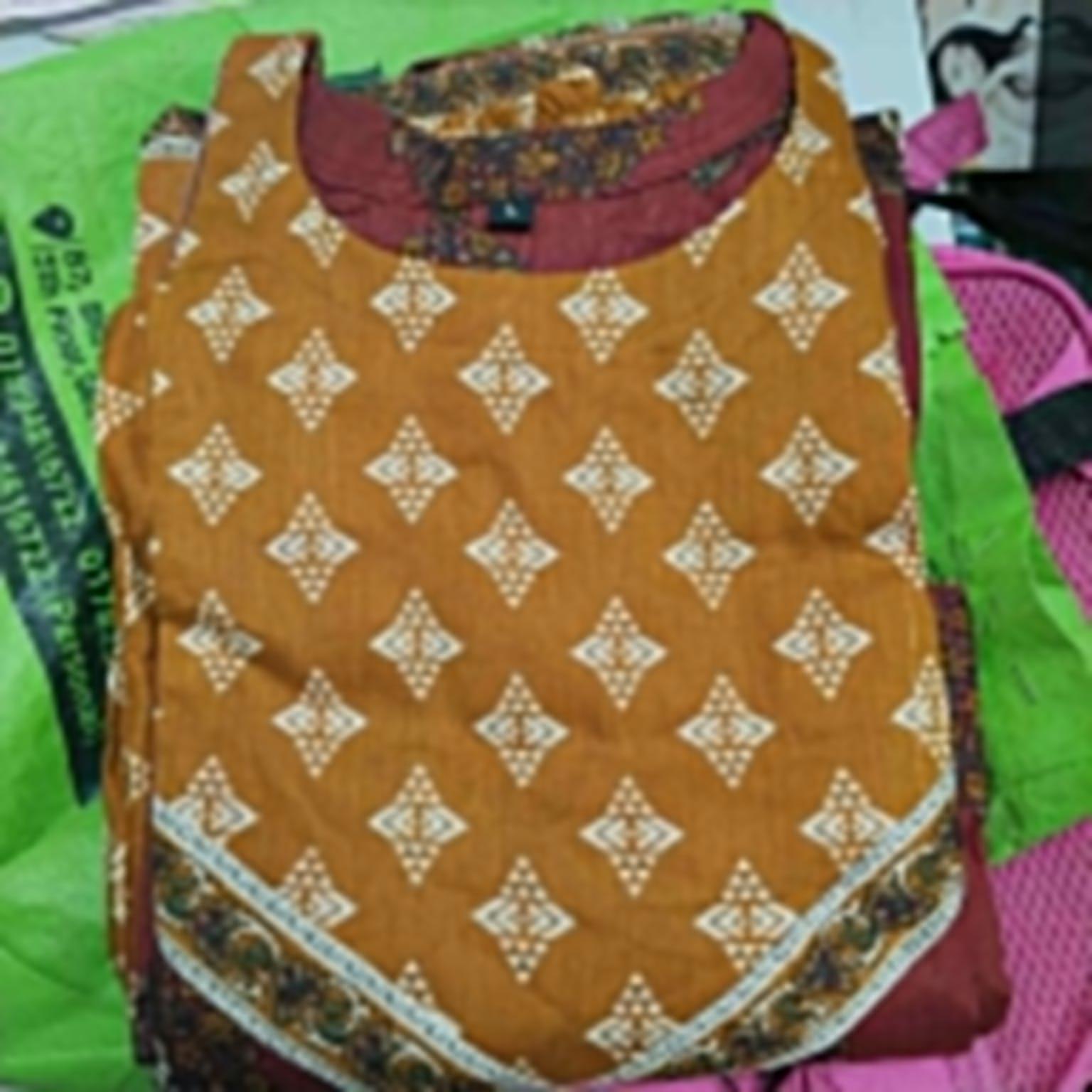 Stitched Cotton Three Piece (TE:0001)
