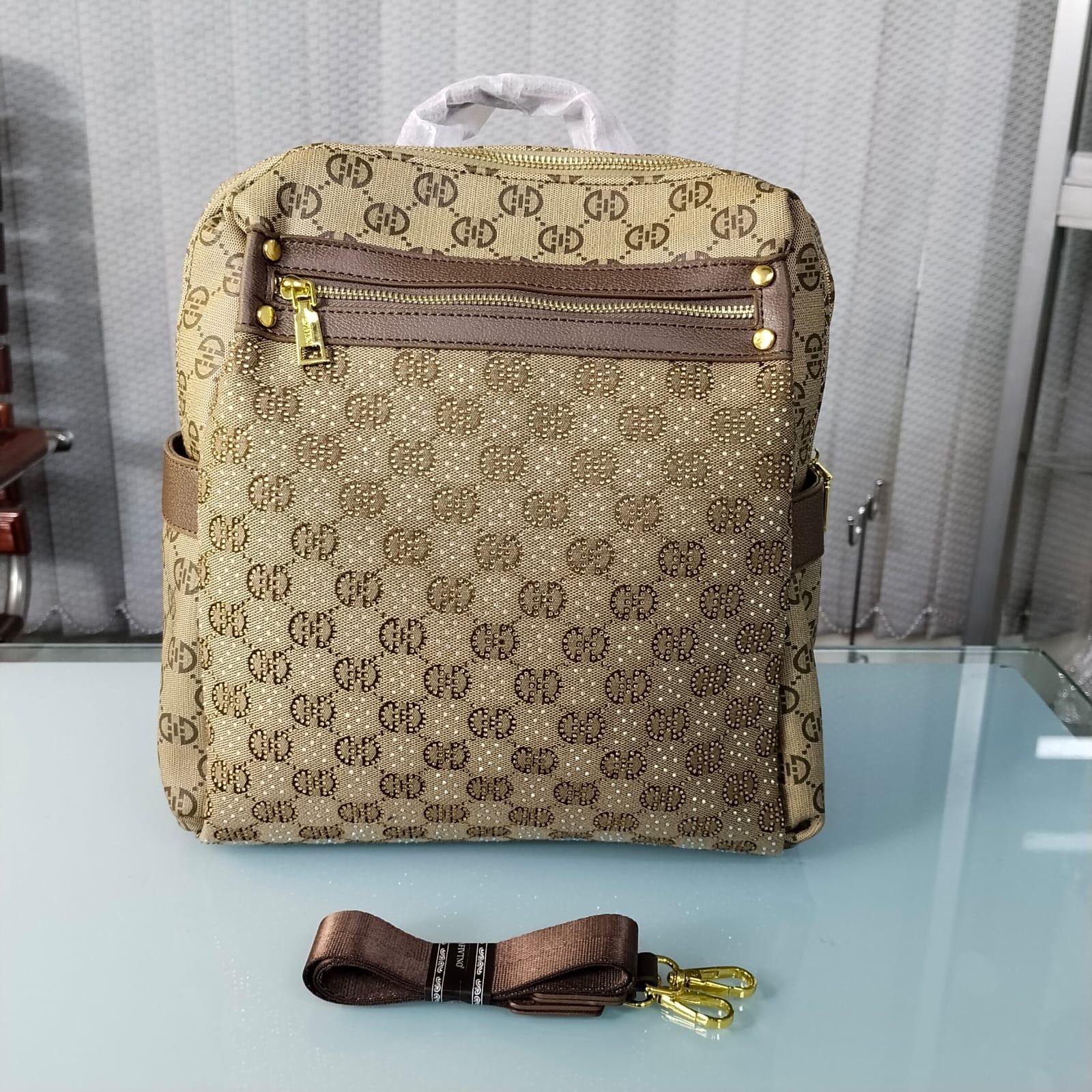 Luxury Leather Backpack - (MB-7720)