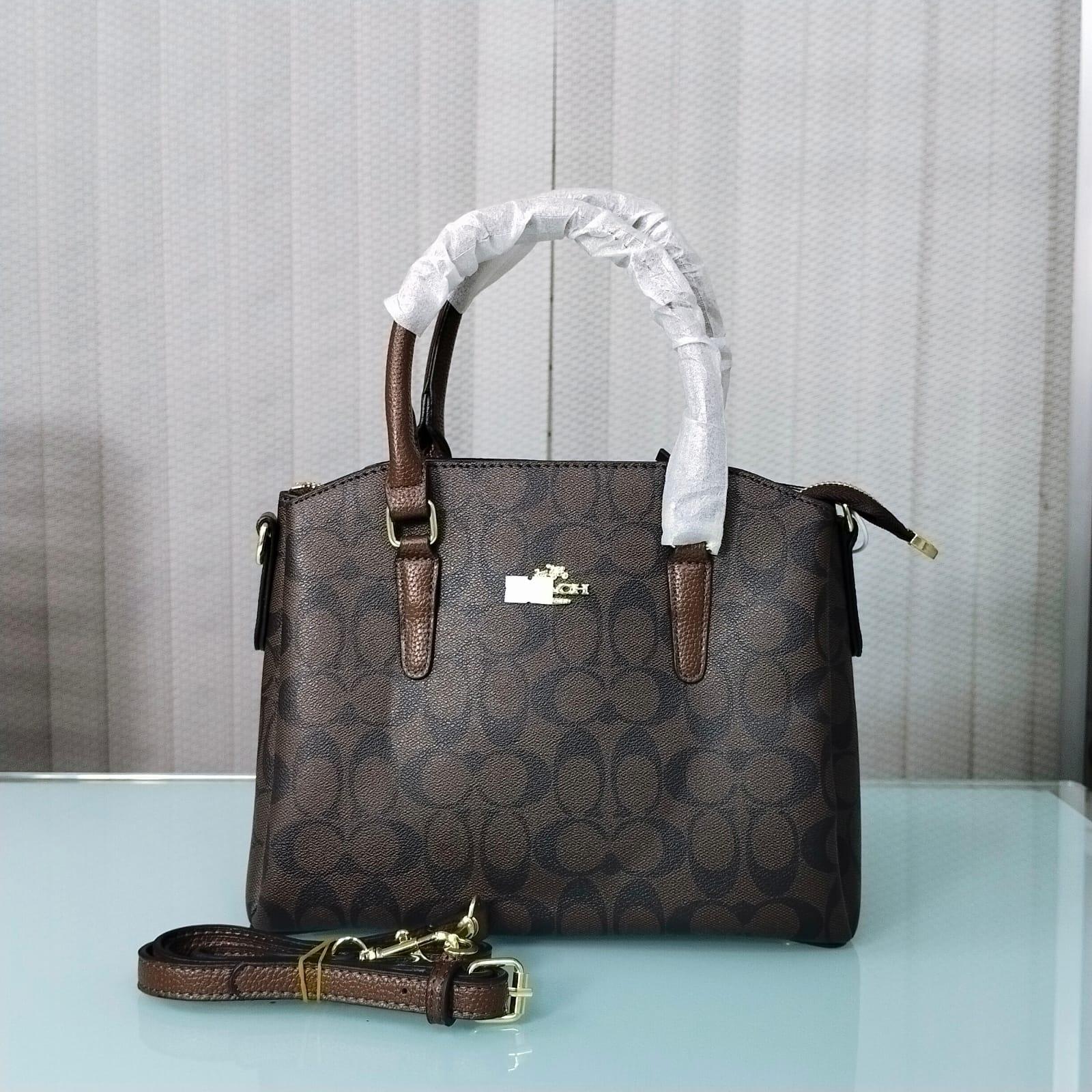 Coach Band Premium Leather Hand Bag(C-44#)