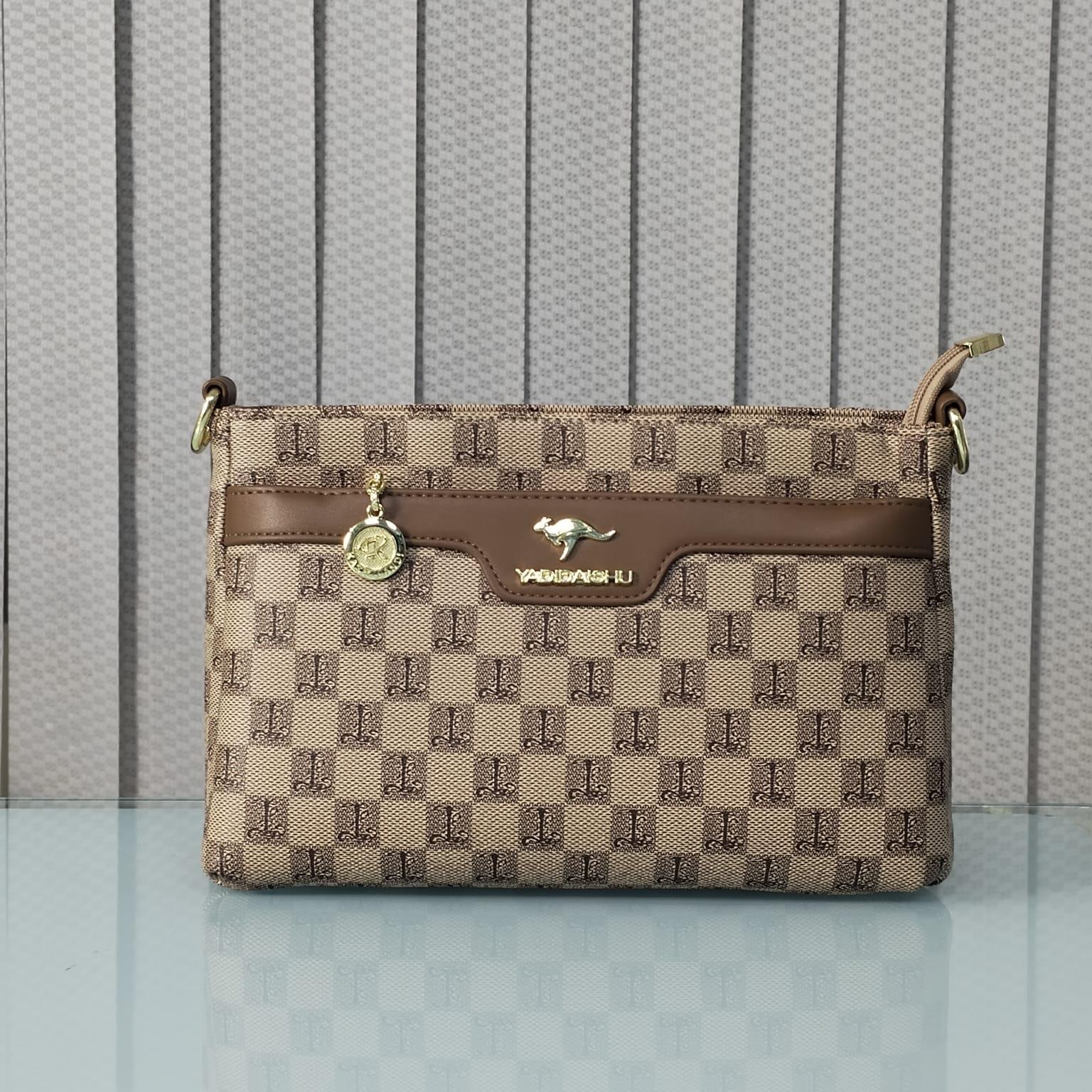 Yadidaishu Luxurious Shoulder Bag with Long Belt (1076)