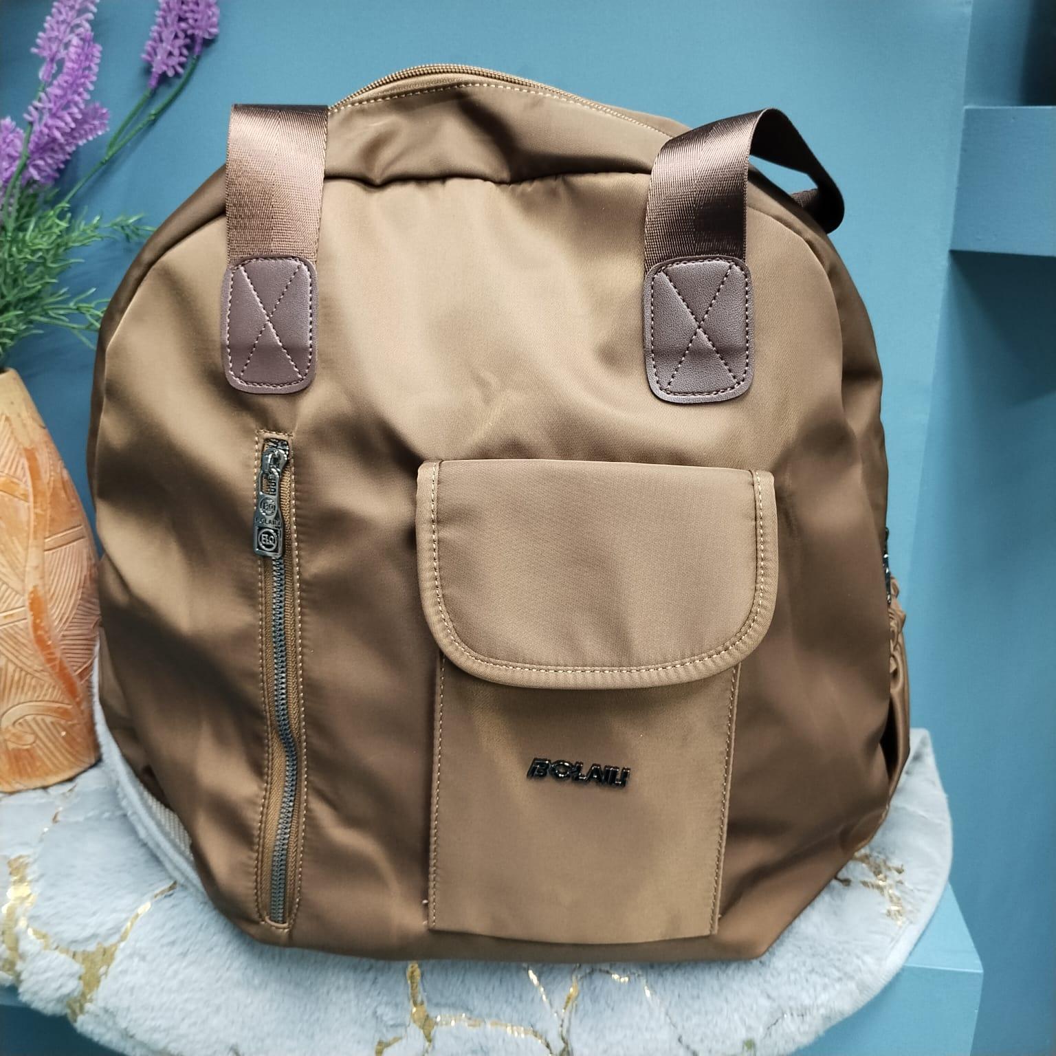 BOLAILI Luxurious Fabric Backpack – (8681)