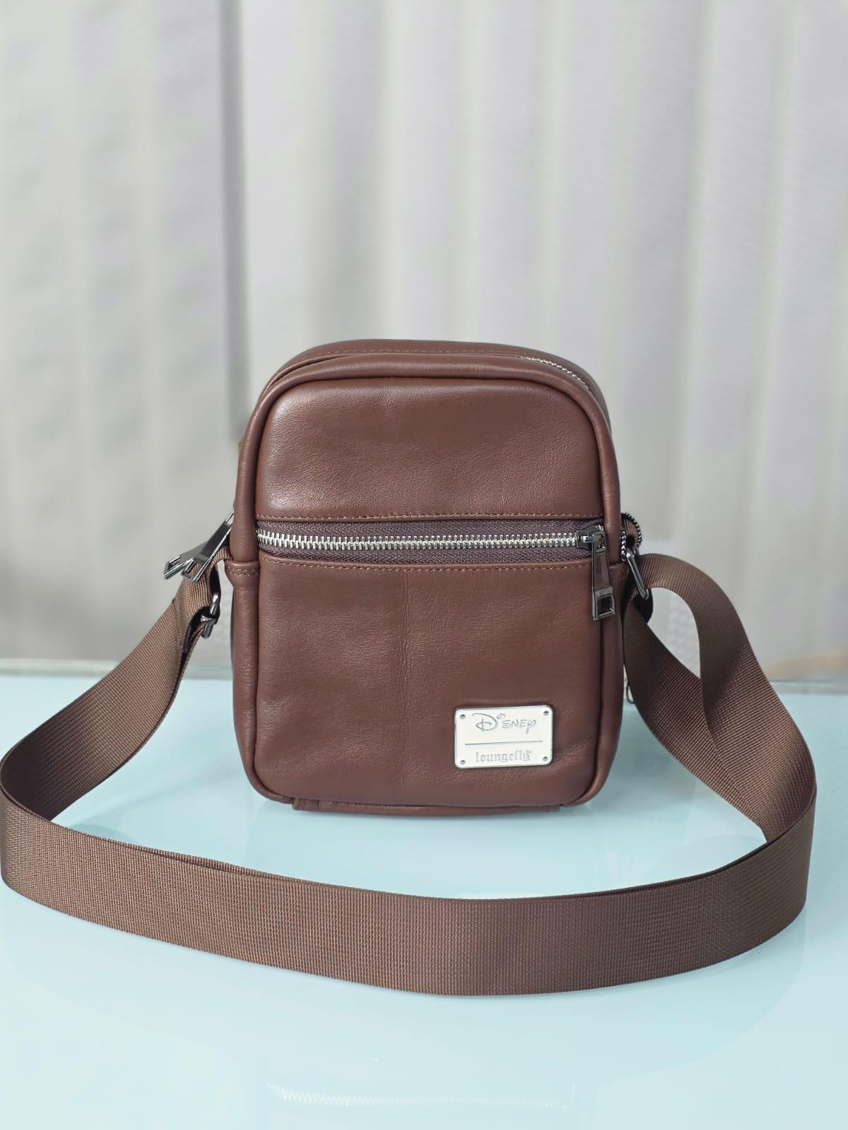 Pure Leather Crossbody Bag