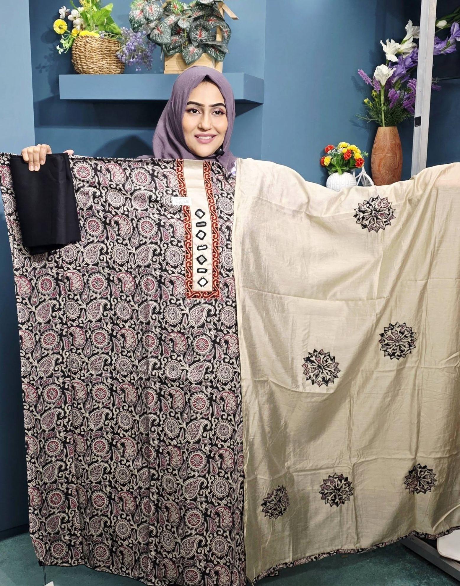 Exclusive dupatta work three piece