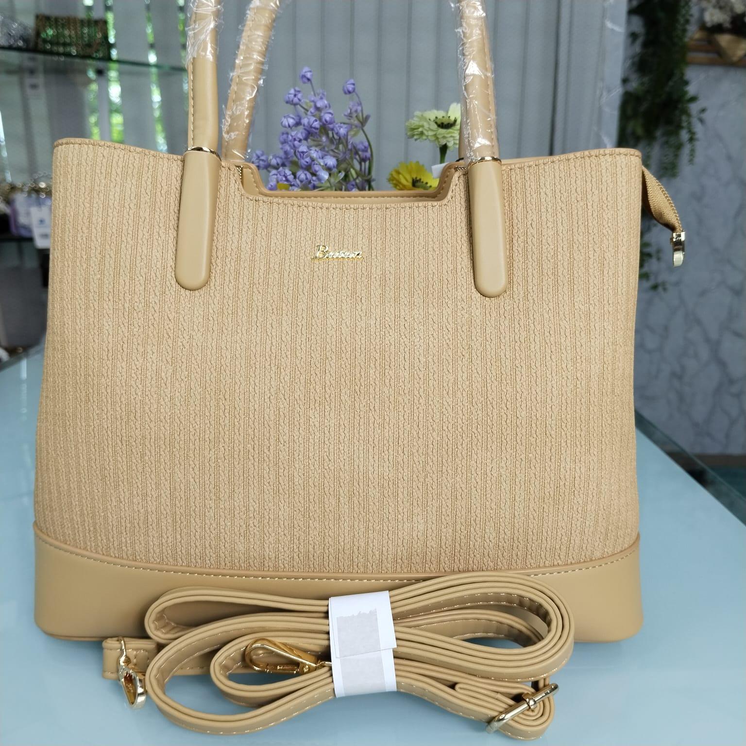 Butun Brand Luxurious Hand Bag with Long Belt – Khaki