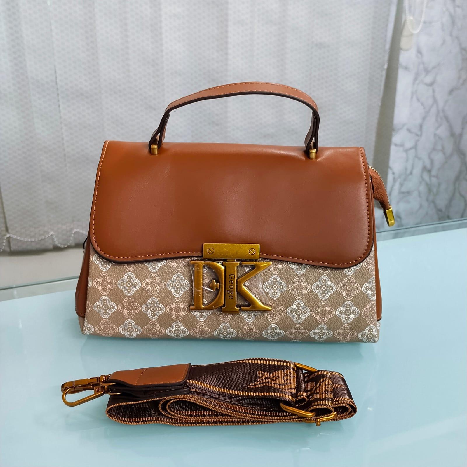 LK Brand Hand Bag with Long Belt – Elegant & Versatile