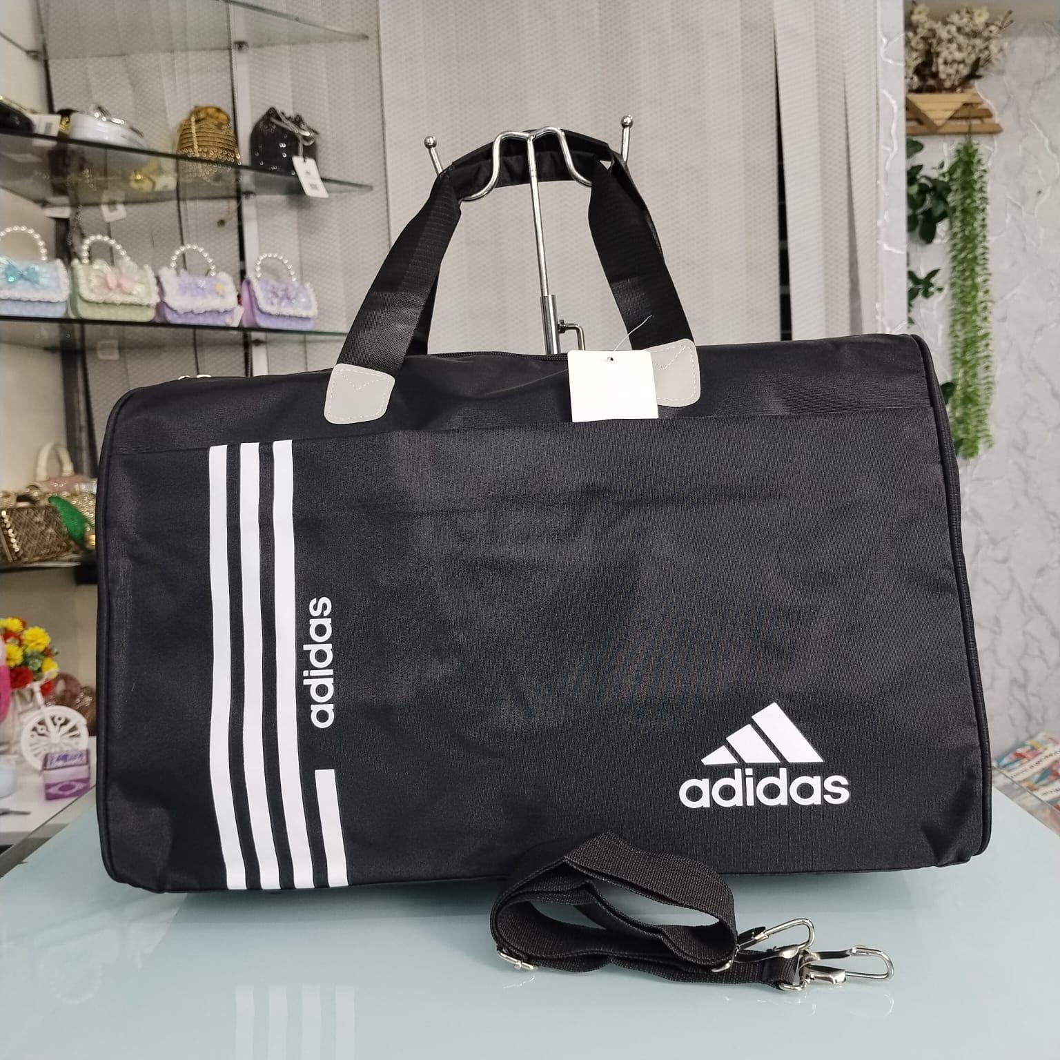Adidas Explorer Series – Premium Fabric Travel Bag (19×15")