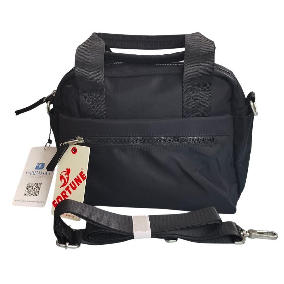 Fortune&Mouse Lusarious Fabric Handbag – (11"/8")
