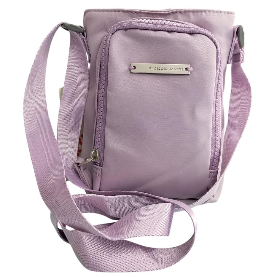 Fortune Fabric Mini Mobile Crossbody Bag (Size: 8" x 5")