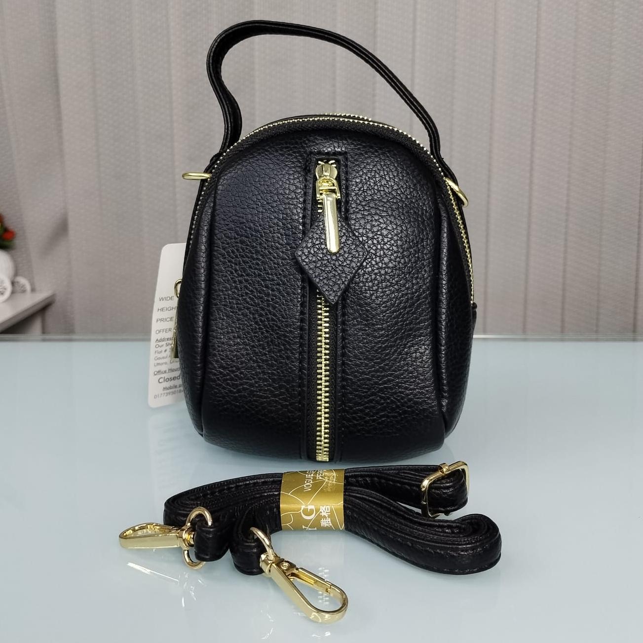 Premium Leather Mini Crossbody Bag- 5.5"/7"