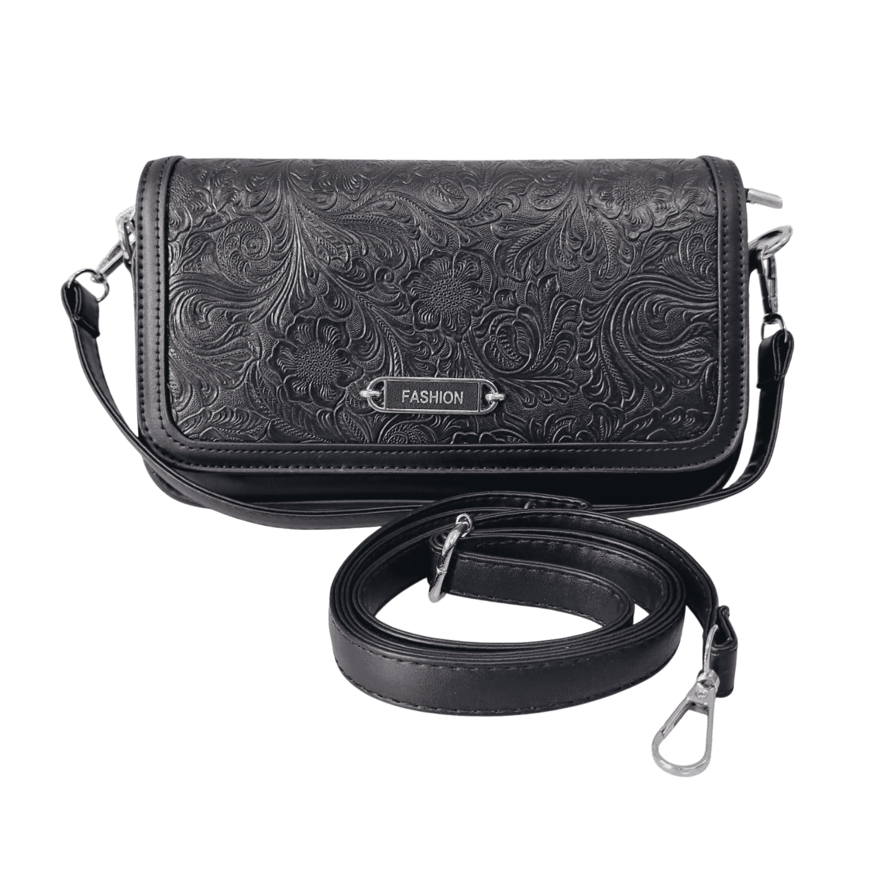 FASHION Brand Luxurious Handbag with Long Belt – 6"/10.5"
