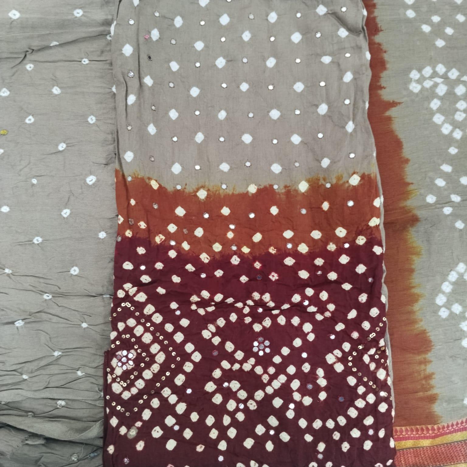 Chunri Brand Exclusive Cotton Three piece