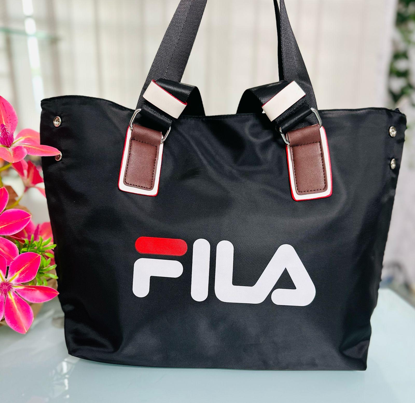 XIUJUE Brand Parachute Fabrics  FILA Travel Bag (Single Zipper)