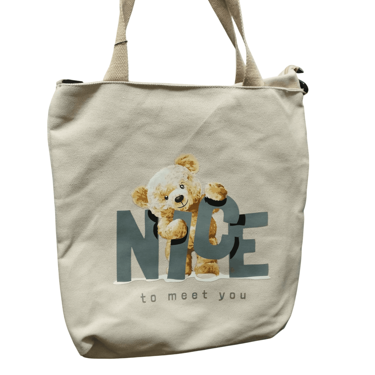 Hello KeKe Original Chinese Fabric  Bag- 14"x14"