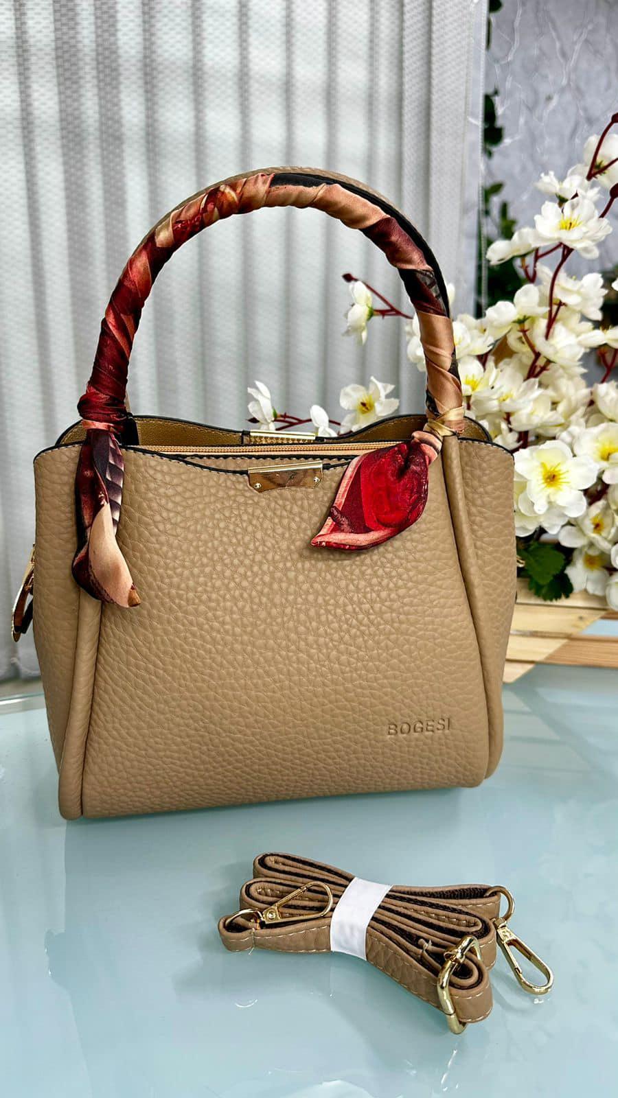 PU Leather Designs Bag Ladies Shoulder Carry Bag with Crossbody Belt