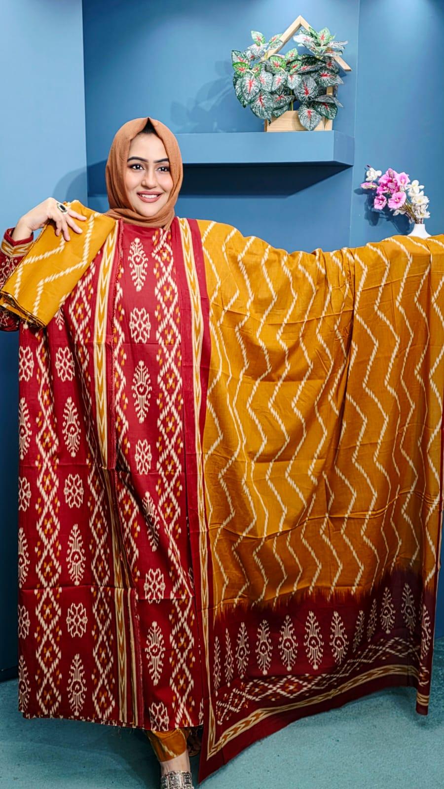 Joypori Cotton Three Piece 