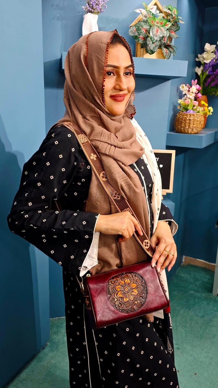 Premium Leather Crossbody Bag
