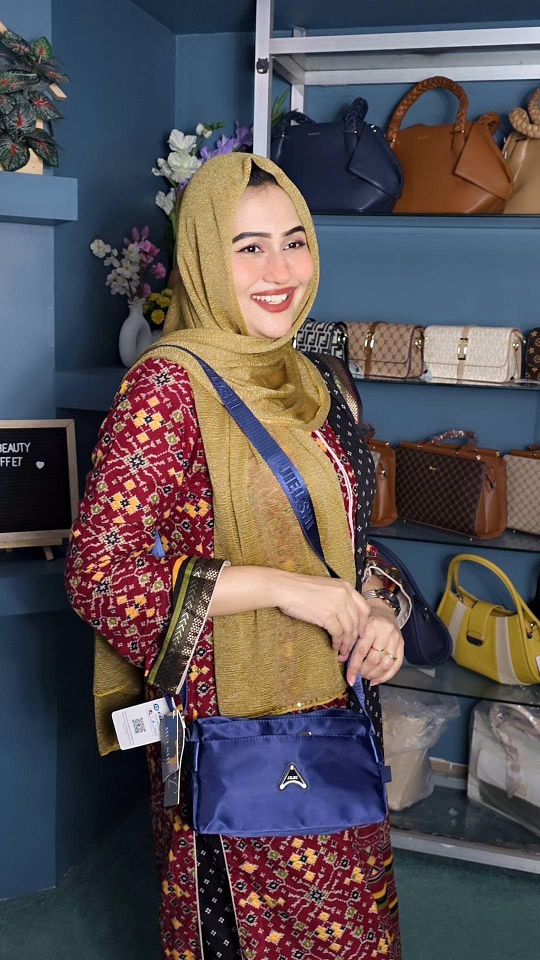 JIELSHI Brand Premium Fabric Crossbody Bag (1666#)