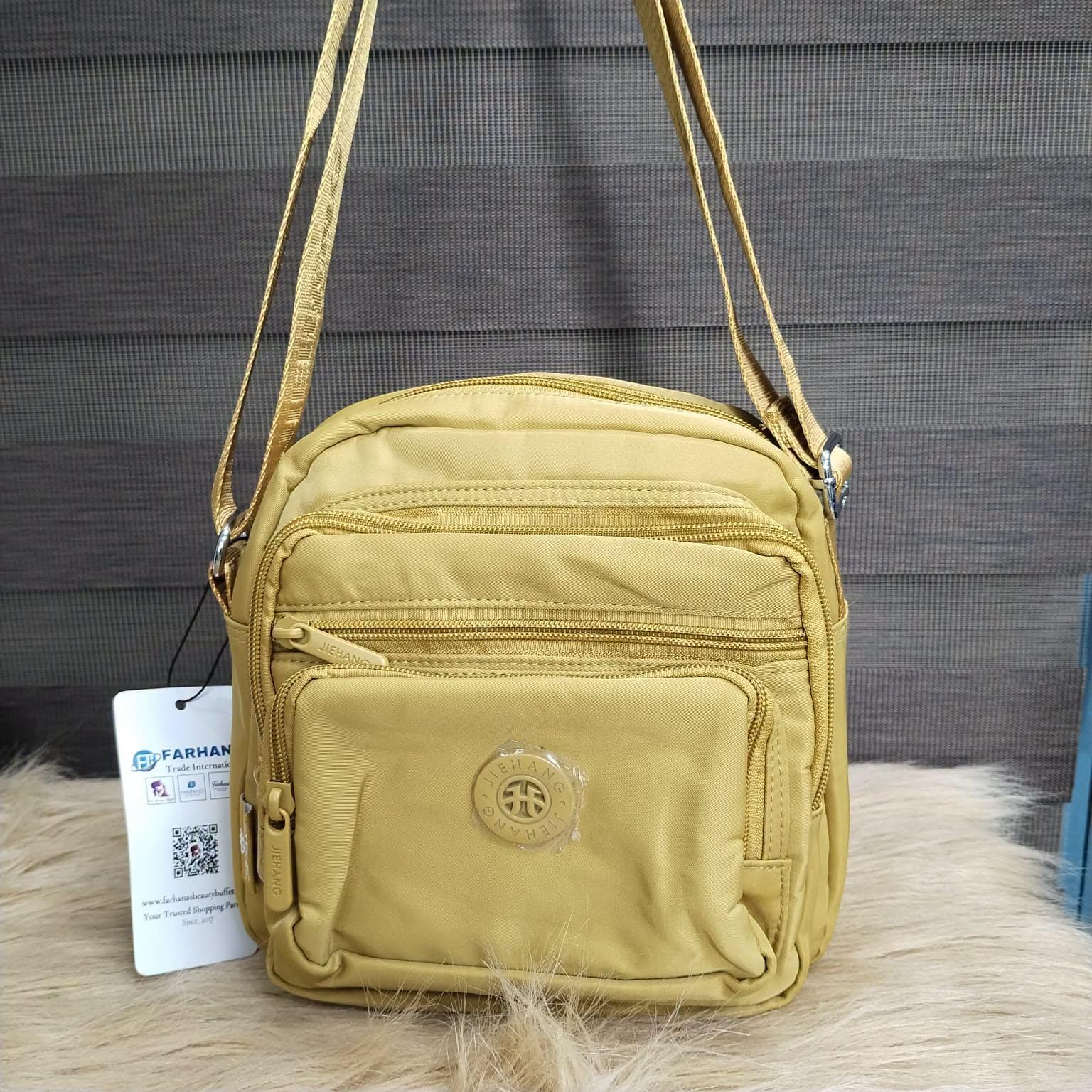 JIEHANG Brand Premium Fabric Crossbody Bag (6148#)