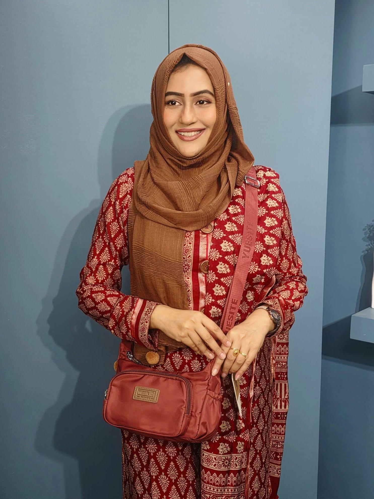 YUESITE Brand Premium Fabric Crossbody Bag (0777#)