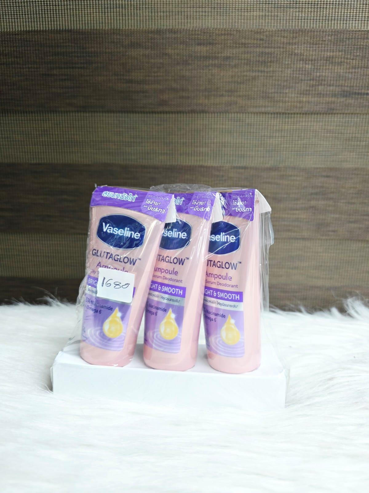 Vaseline GlutaGlow Ampoule Dry Serum Deodorant