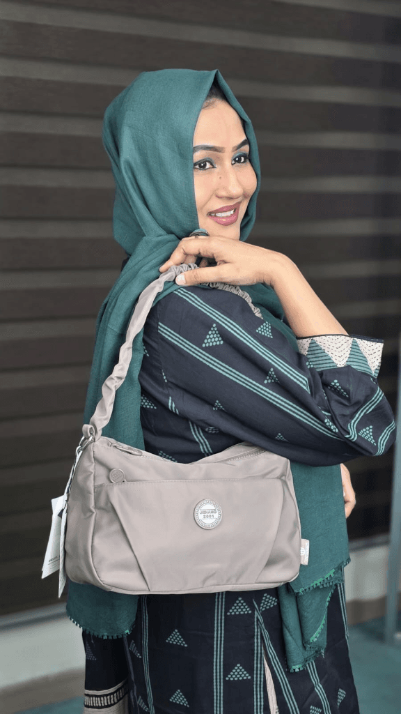 JIEHANG Brand Premium Fabric Crossbody Bag